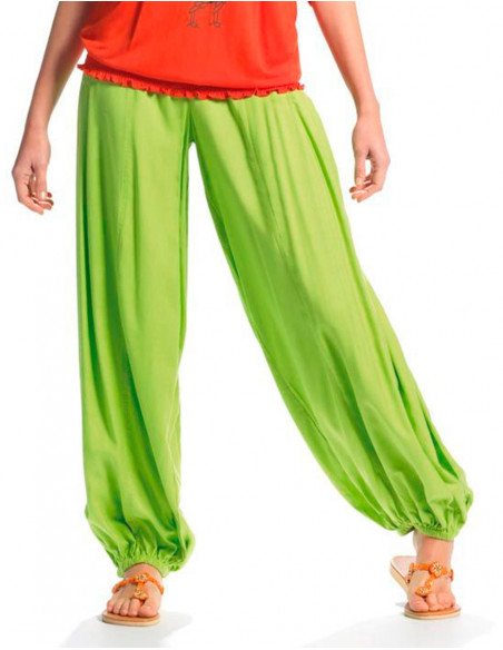 Rayon lady pant embroidery