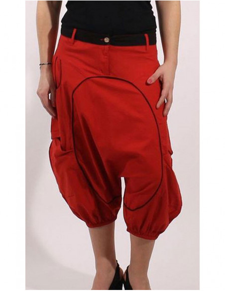 Cotton sarouel lady pant