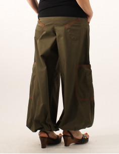 Cotton sarouel pants women 2