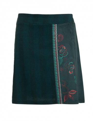 Jupe Maille 63%Polyester 32%Viscose 5%Elas