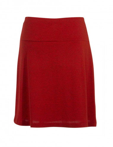 Knitted 95% polyester 5% elastane skirt with magic print