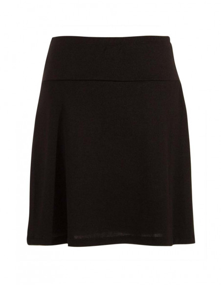 Knitted 95% polyester 5% elastane skirt with magic print