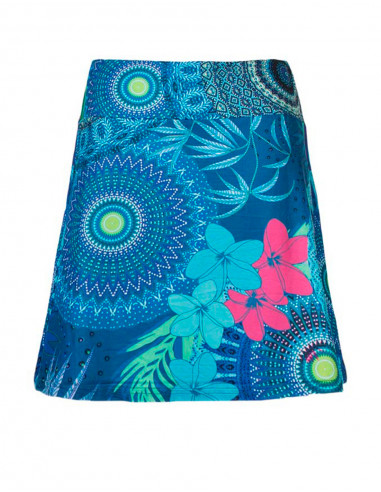Skirt with magnifique print