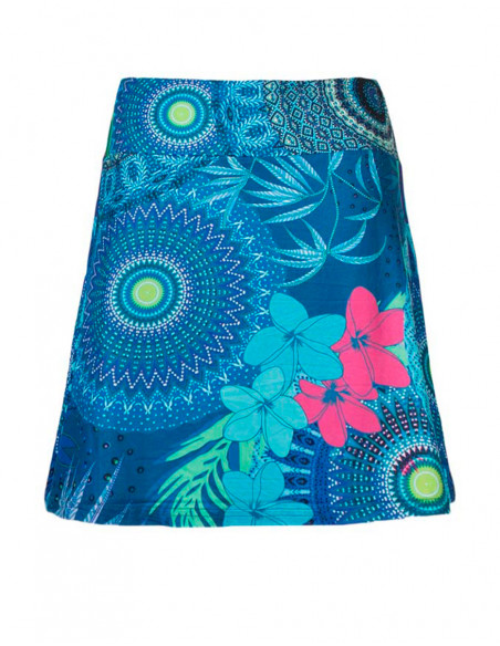 Skirt with magnifique print