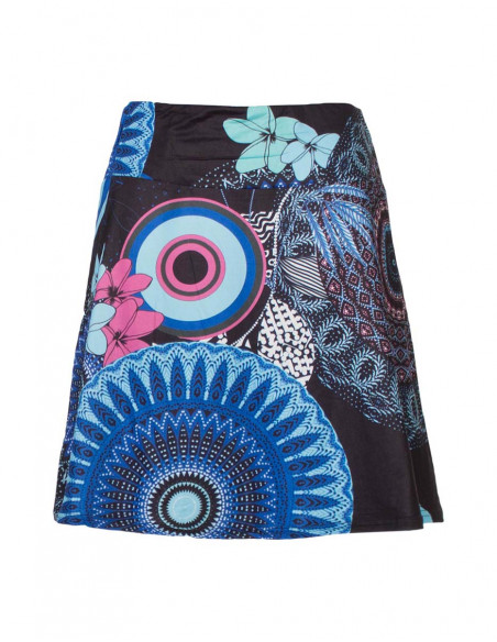 Skirt with magnifique print