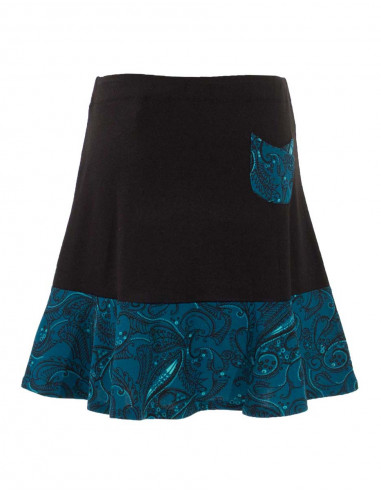 Knitted 95% Polyester 5% spandex skirt