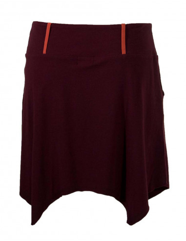 Knitted 97% cotton 3% spandex skirt