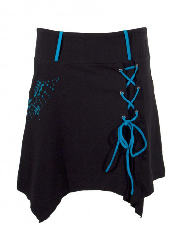 Knitted 97% cotton 3% spandex skirt