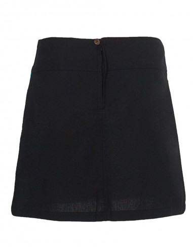 Cotton patch skirt