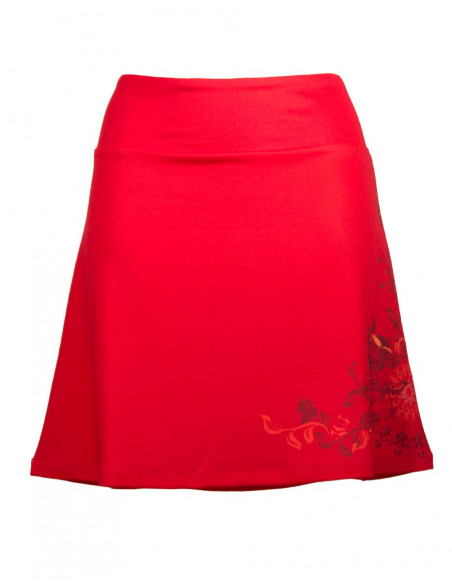 Knitted Skirt 95%Polyester 5%Elasthane