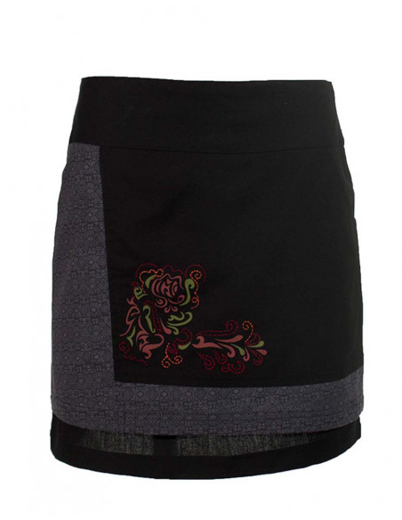 Jupe pur coton doublée