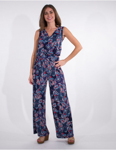 Knitted Jumpsuit 96%Polyester 4%Elasthan