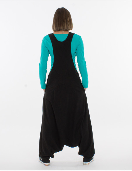 Combi sarouel coton unie