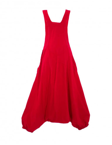 Combi sarouel coton unie