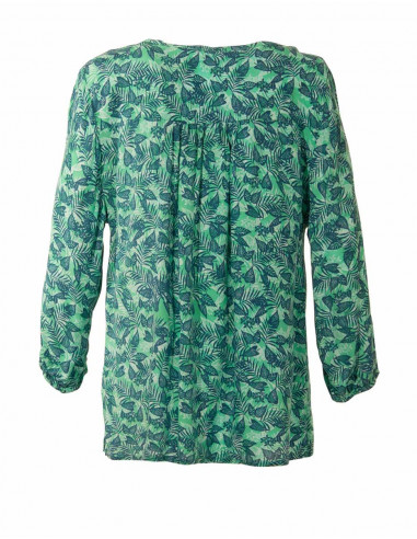 Chemisier Viscose Manches 3/4 Imprime Ca