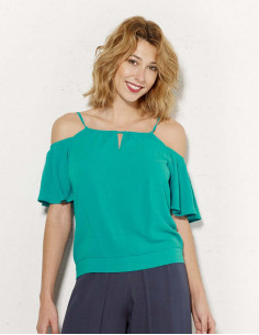 Lady Blouse 88%Viscose...