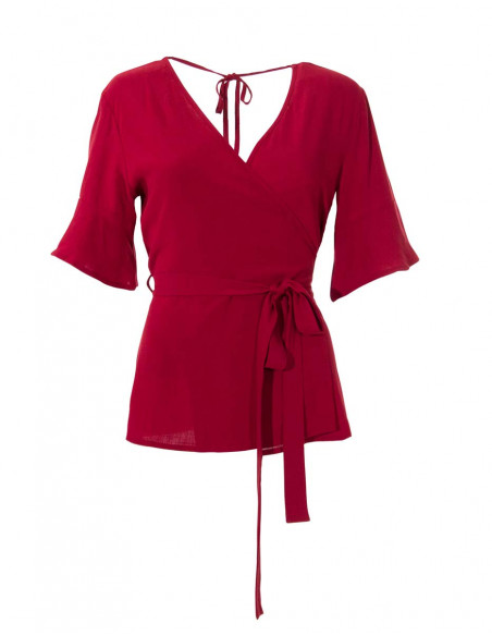 Lady Blouse 88%Viscose 12%Linen