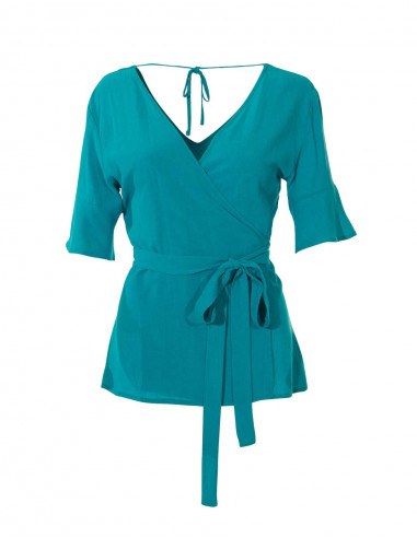 Lady Blouse 88%Viscose 12%Linen