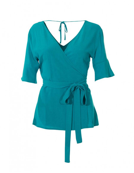 Lady Blouse 88%Viscose 12%Linen