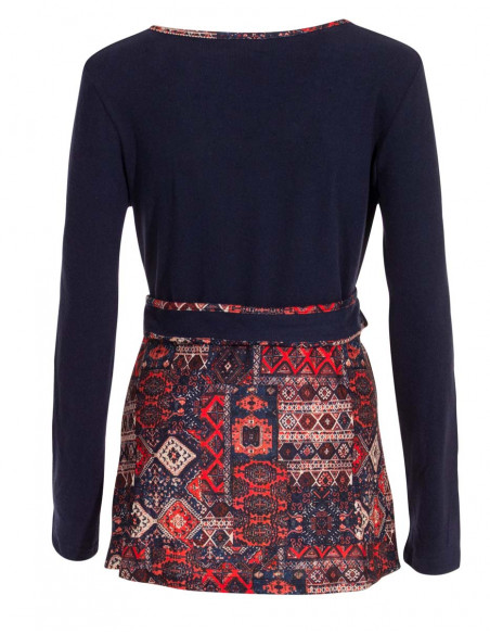 Chemisier Maille 97%Polyester 3%Elasthane