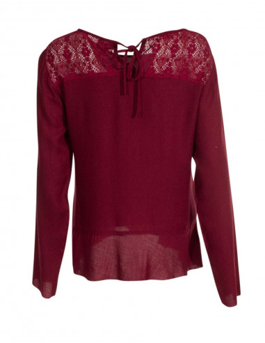 Chemisier Viscose Brode Mousse Crepe