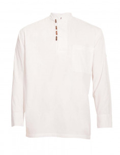 Cotton poplin gent blouse 2