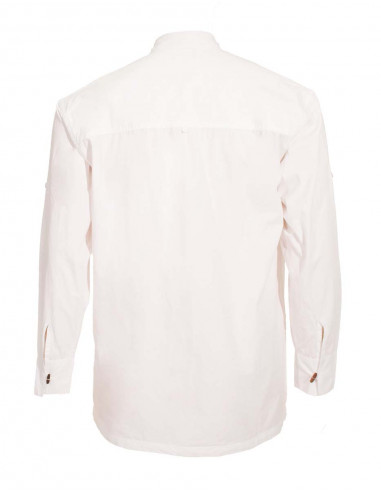 Chemise H. Coton Popeline 3 Boutons Bois