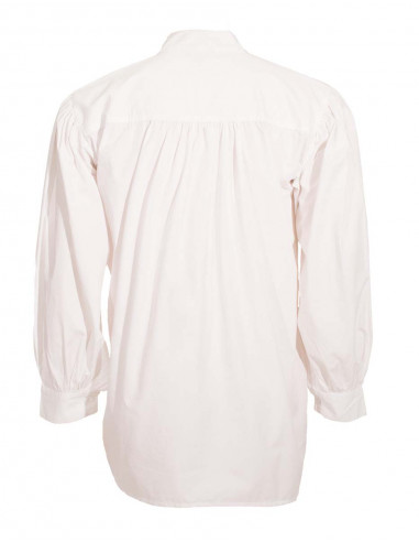 Cotton poplin gent blouse