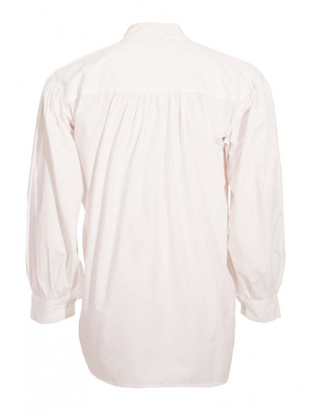 Cotton poplin gent blouse