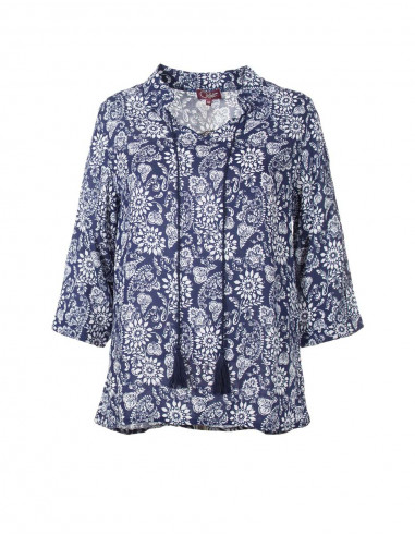 Chemisier Viscose Manches 3/4