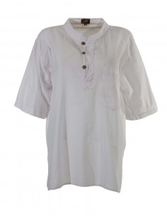 Chemise H. Kurta Coton Legere Unie Manch 2