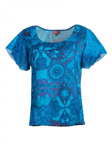 Chemisier coton imprimé