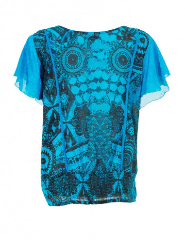 Chemisier coton imprimé