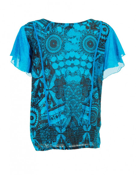 Chemisier coton imprimé