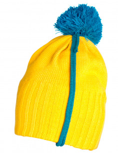 Bonnet une bande et un pompon 2