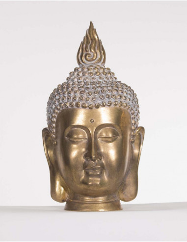 Resin Statue Head Of Buddha 40Cm