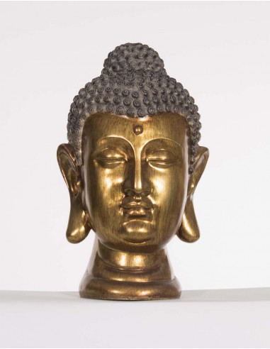 Resin Statue Head Of Buddha 31Cm