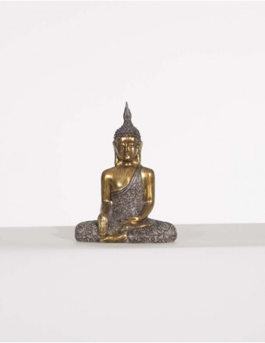 Sitting Buddha Resin Statue 11Cm
