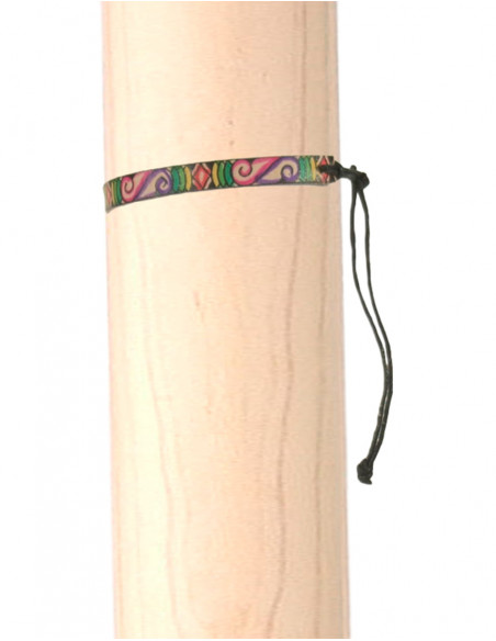 Pack de 10 Bracelets en cuir peints