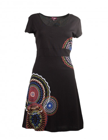 Robe manches courtes