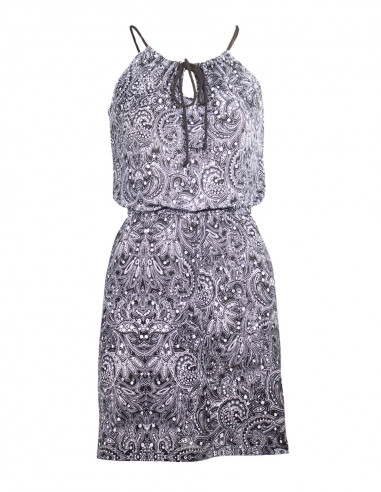 Robe fluide ceinture elastiquée