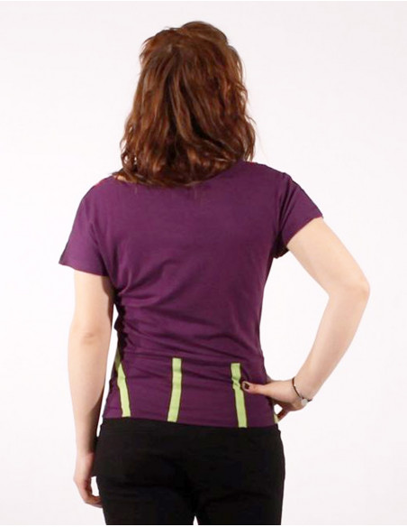 Tee shirt manches courtes imprimé