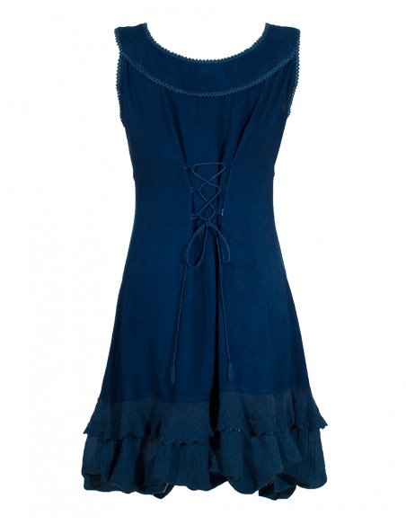 Robe viscose brodée SW