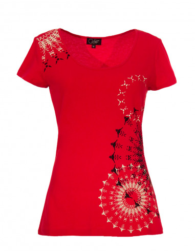 97% cotton 3% elastane tee shirt