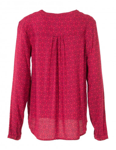 Blouse viscose manches longues