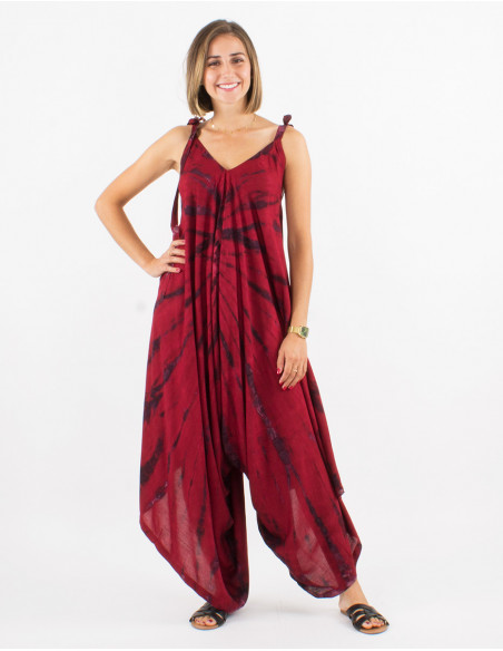 Combi viscose tie and dye
