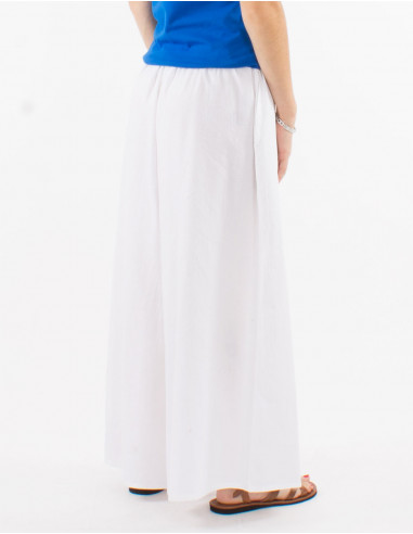 Pantalon femme large coton