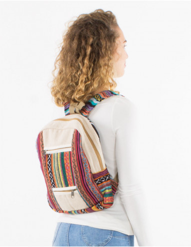 Cotton backpack