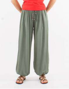 Plain viscose trousers 2