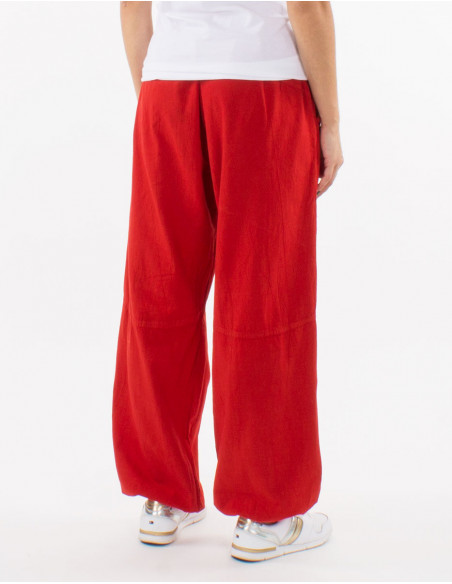 Plain sw mid season cotton pants